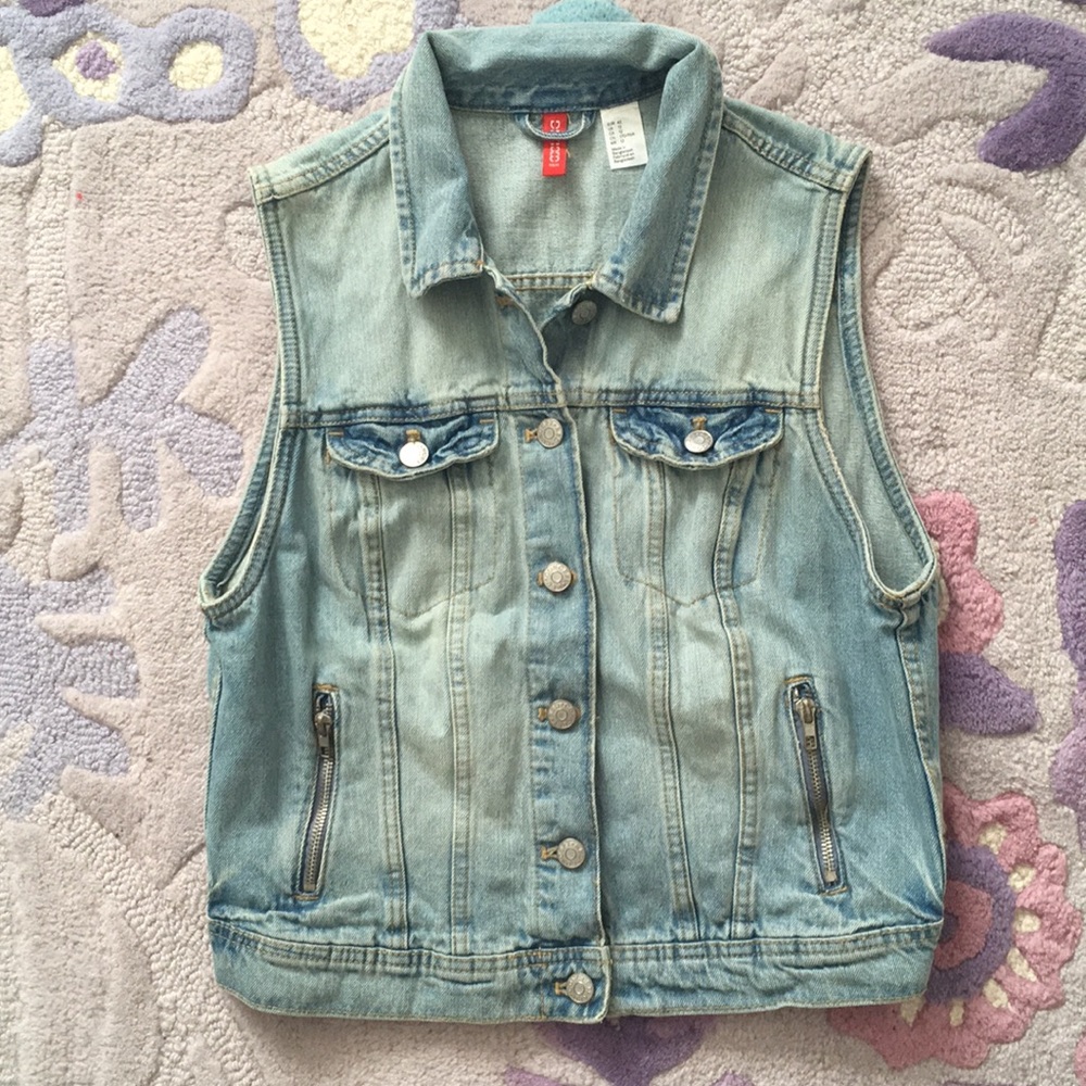 Denim vest by H&M (“Divided”)
